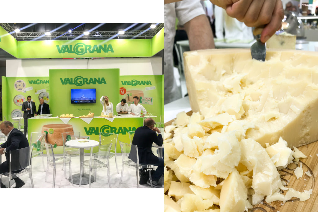 TUTTOFOOD 2019 - Valgrana, formaggio saporite blogger