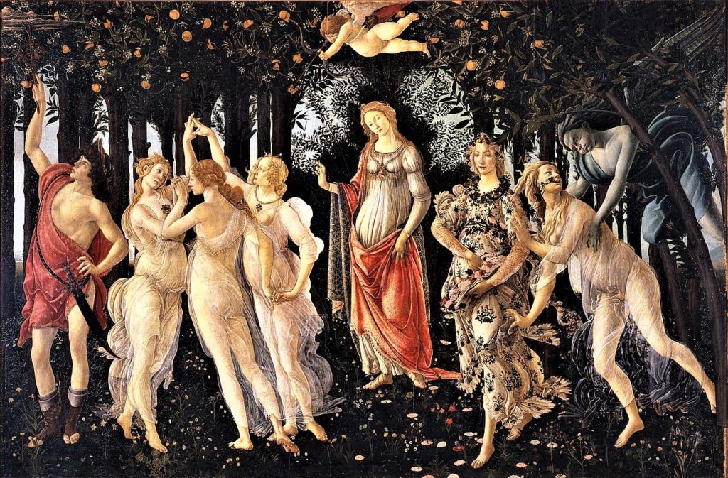 La Primavera di Botticelli - 1477