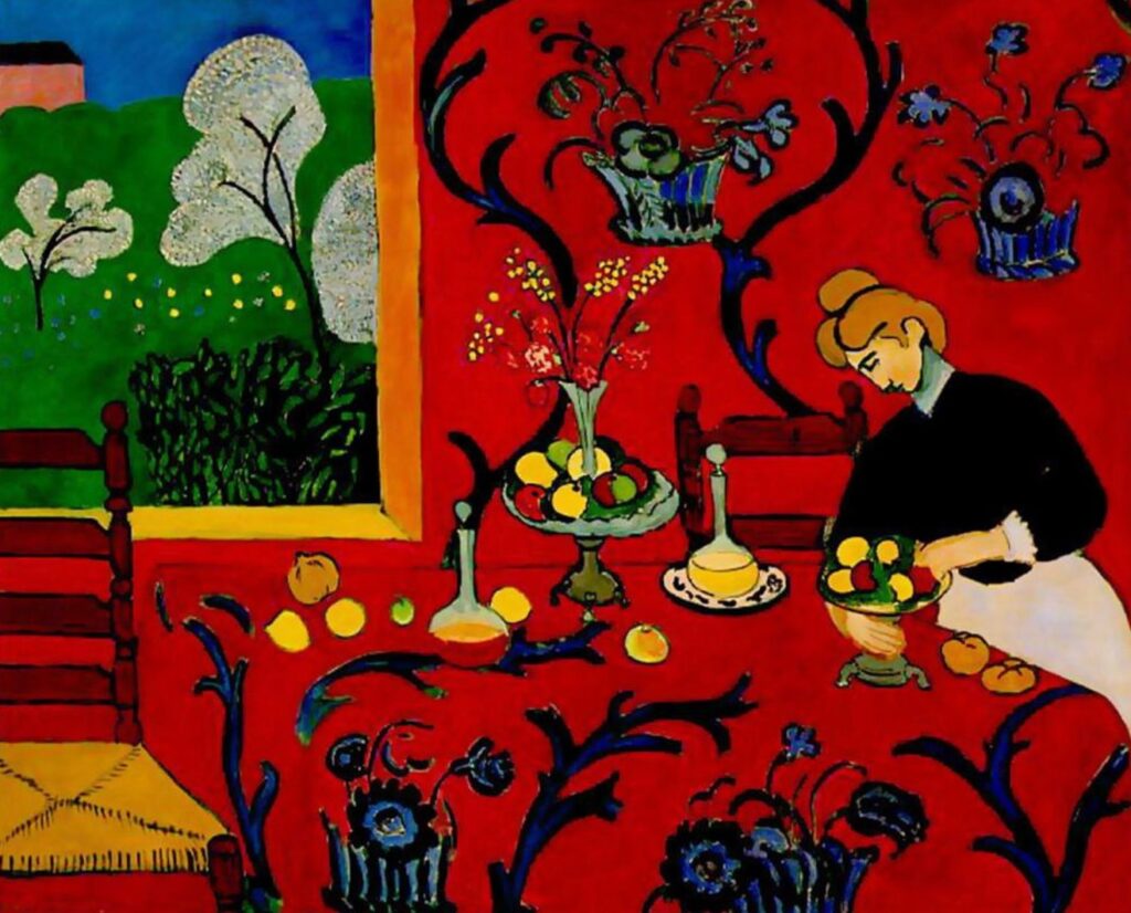 Armonia in rosso di Henri Matisse